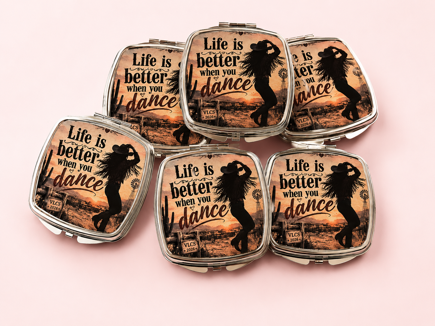 Customizable Compact Mirror