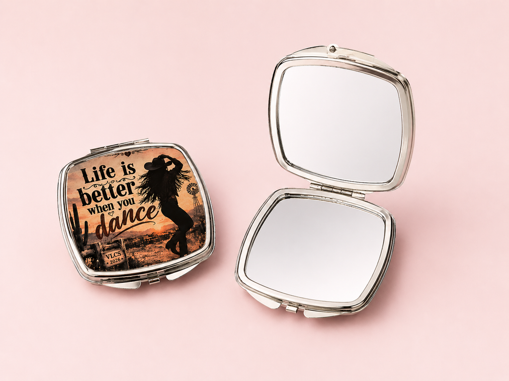 Customizable Compact Mirror